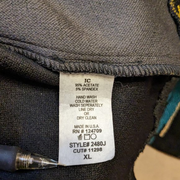 IC by Connie K Art To Wear one button Jacket Blazer Asymmetric - Picture 7 of 8